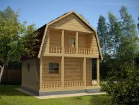 Усадьба-дома и бани из бруса